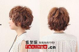 短发侧面图片,简约而不简单